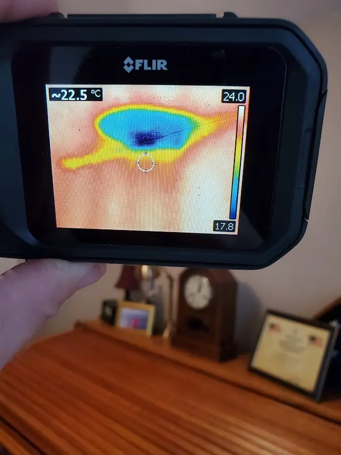 Thermal imaging inspection for water damage in New Philadelphia