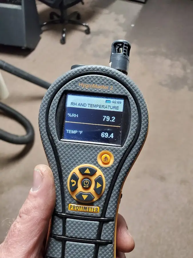 Moisture meter humidity assessment for Mold Remediation & Removal in New Philadelphia
